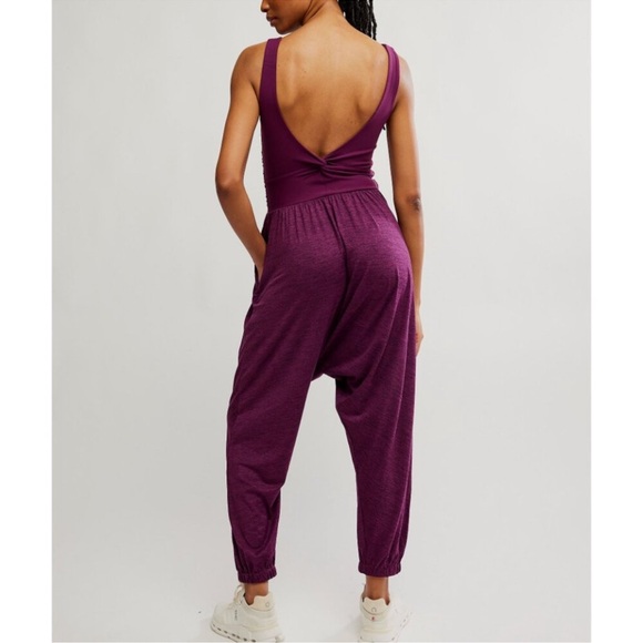 FP MOVEMENT Shiny Happy One Piece / Black Cherry NWT - Picture 9 of 12